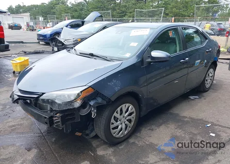 2019 Toyota Corolla Le из США, поврежденный, VIN 2T1BURHE7KC226515